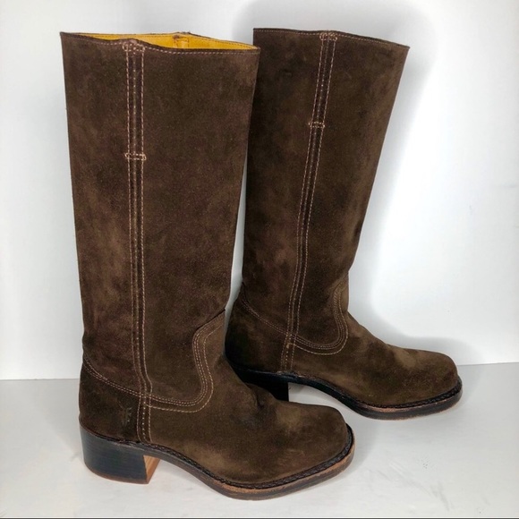 Frye Shoes Frye Campus 4l Vintage Suede Riding Boots Poshmark